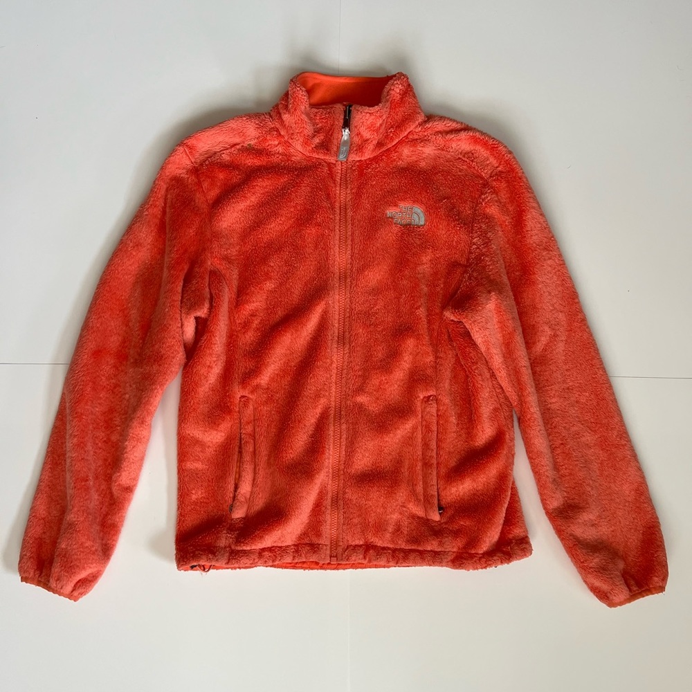 The North Face Coral Fuzzy Fleece Women’s Zip Up Jacket Size Medium